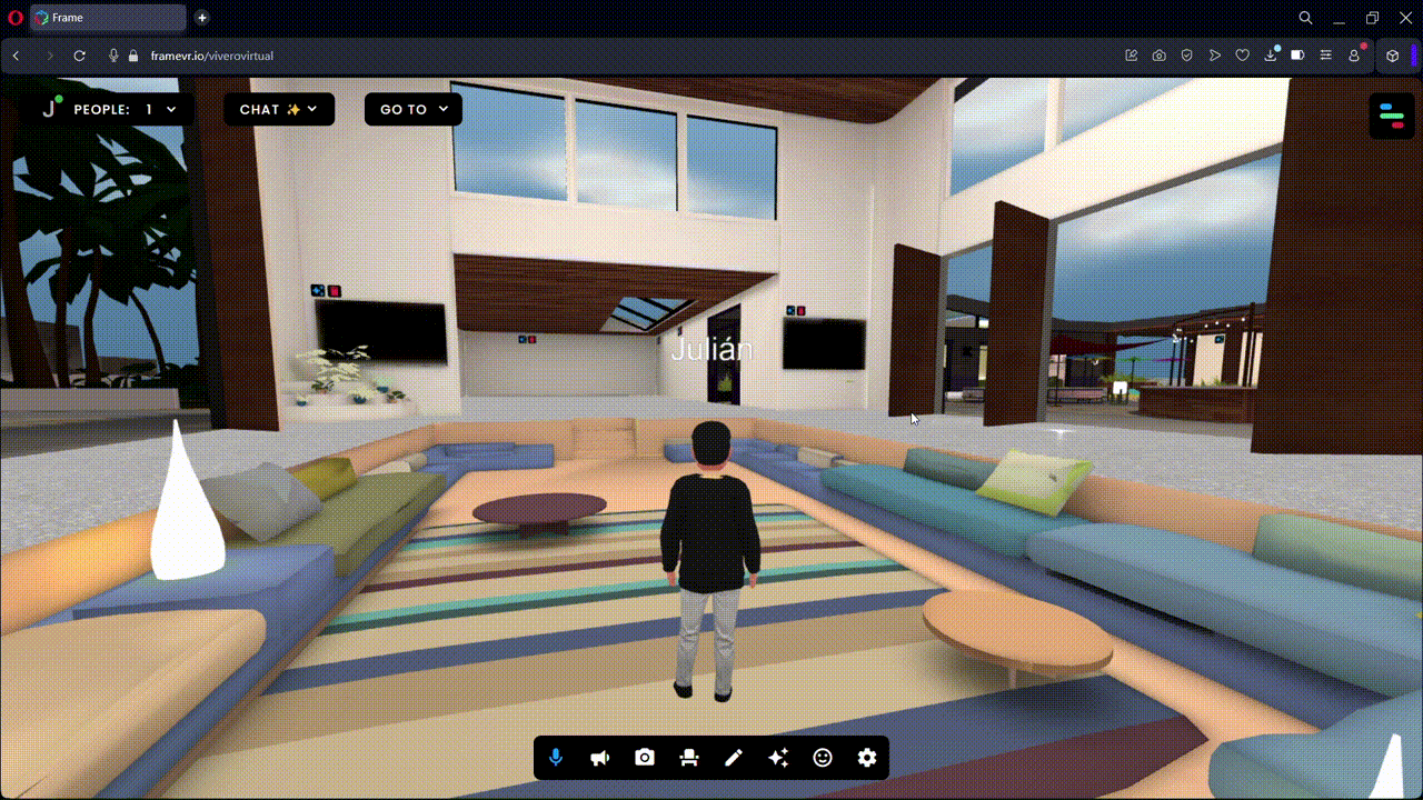 Actividad: Creando tu propio escenario en el metaverso